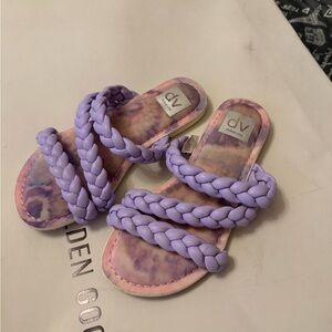 DV by Dolce Vita Kids Lavender Braided Sandals